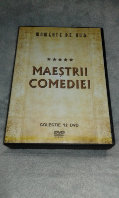 Maestrii Comediei - Momente de aur - Colectie 12 DVD foto