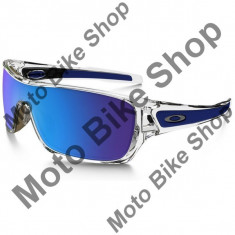 MBS OAKLEY SONNENBRILLE TURBINE ROTOR, polished clear, sapphire iridium, Cod Produs: 930710AU foto