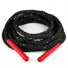 Capital Sport Monster Rope cablu Cross-Training 12m 3.8cm nylon franghie dreischlagig rosu foto