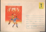 IP 10013 INTREG POSTAL - CAMPIONATUL MONDIAL DE FOTBAL (ROSU)