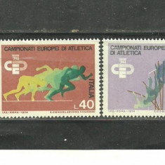 Italia 1974 - SPORT ATLETISM, serie nestampilata, A5