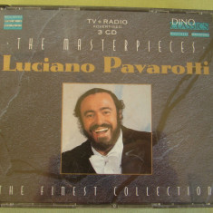 LUCIANO PAVAROTTI - The Masterpieces - 3 C D Originale ca NOI