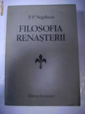 P.P.Negulescu Filosofia Renasterii # foto