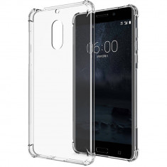 Husa Protectie Spate Star TOPANTISHOCK_NOK6 Anti Shock 0.5mm Transparent pentru NOKIA 6 foto