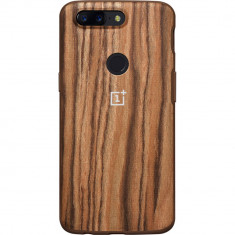 Husa Protectie Spate OnePlus Rosewood Bumper Maro pentru ONEPLUS 5T foto