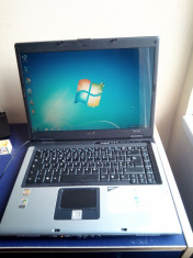 Laptop Functional Acer Aspire 5100 Windows 7 Ultimate 1 GB Ram DVD+Incarcator foto