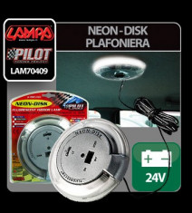 Neon-Disk plafoniera 24V - Alb - CRD-LAM70409 Auto Lux Edition foto