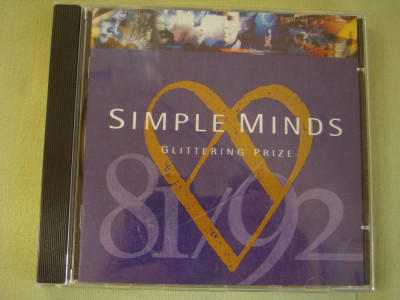 SIMPLE MINDS - Glittering Prize - C D Original ca NOU foto