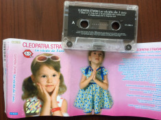 cleopatra stratan la varsta de 3 ani caseta audio muzica pop cat music 2006 foto