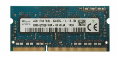 memorie ram laptop Hynix 4GB PC3L-12800 DDR3-1600MHz HMT451S6BFR8A-PBN0 foto