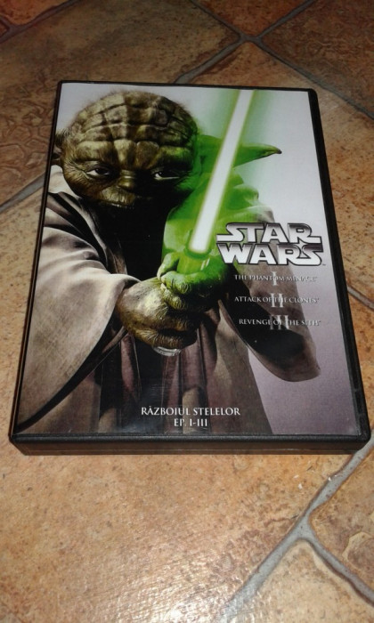 Star Wars Complete Saga - 6 DVD subtitrate romana
