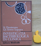 Investigatia bacteriologica in clinica Dunareanu Lupascu