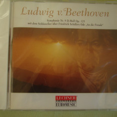 BEETHOVEN - Symphonie Nr. 9 - C D Original NOU (Sigilat)