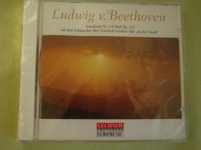 BEETHOVEN - Symphonie Nr. 9 - C D Original NOU (Sigilat) foto
