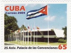 Cuba 2004 - Palatul Congreselor 1v.neuzat,perfecta stare(z) foto