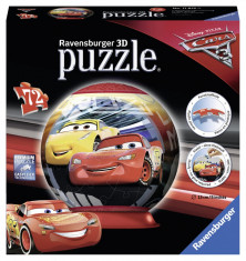 Puzzle 3d Cars 3, 72 piese - VV25168 foto