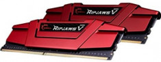 Memorie G.Skill Ripjaws V Red, DDR4, 2x4GB, 3000MHz foto