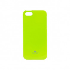 Husa Apple iPhone 5/5S/5SE Jelly Mercury Lime - CM13828 foto