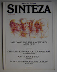 Revista SINTEZA Nr. 74/1988 foto