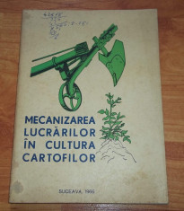 Mecanizarea lucrarilor in cultura cartofilor (1966) + CAP Balcauti 1969 foto