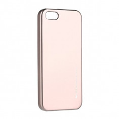 Husa Apple iPhone 5/5S/5SE i-Jelly Mercury Roz Aurie - CM14093 foto