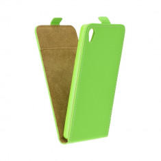 Husa Sony Xperia E5 Flip Slim Flexi Fresh Lime - CM05237 foto