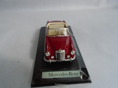 bnk jc Mercedes Benz 220SE Convertible 1958 - IXO Altaya 1/43 foto