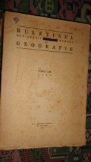 Buletinul societatii regale romane de geografie tomul 59/an 1940/590pagini foto