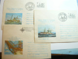 3 Plicuri Ilustrate stamp.spec. Expozitia Exfimar&#039;80 cod 295/80 ; 292/80; 164/79