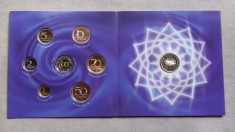 Ungaria 2007 - set monede proof in folder, tiraj 5000 buc. foto