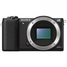 Aparat foto Mirrorless Sony A5100B, 24.3MP, Body, Black foto