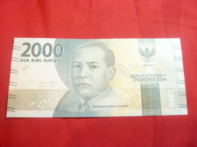 Bancnota 2000 rupii Indonezia , 2016 cal. NC foto