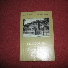 MONOGRAFIA LICEULUI NICOLAE BALCESCU DIN PITESTI 1866-1966