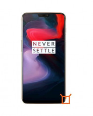 OnePlus 6 Dual SIM 128GB 8GB RAM A6003 Silk Alb foto