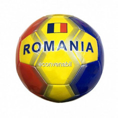 Minge Fotbal Tricolora Romania 330gr Piele Sintetica CXY270 foto