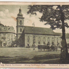 bnk cp Sibiu - Piata Regele Ferdinand - circulata 1937