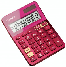 Calculator de birou Canon LS-123K-MPK EMEA DBL Pink foto