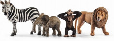 Set Schleich - Animale Salbatice - Set De Incepatori - Sl42387 foto