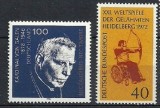 GERMANIA &ndash; PERSOANE CU DIZABILITATI, PREOT. 2 SERII TEMATICE NESTAMPILATE, B30