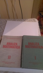 ANALIZA MATEMATICA VOL. 1 SI 2. foto