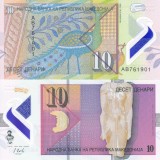 MACEDONIA 10 denari 2018 polymer UNC!!!