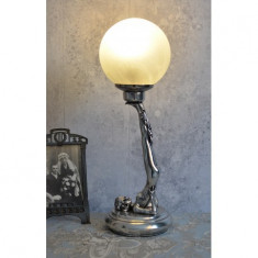 Lampa Art Deco cu o femeie IS039 foto