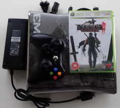 Consola Microsoft Xbox 360 S impecabil 320Gb Editie Limitata MW3 Ninja Gaiden foto