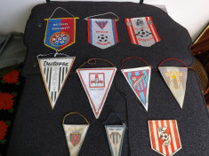 Lot de fanioane ale unor cluburi de fotbal Romanesti.Anii 1960.Reducere. foto