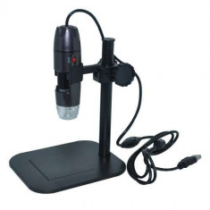 Microscop Digital USB 800x Cu Led foto