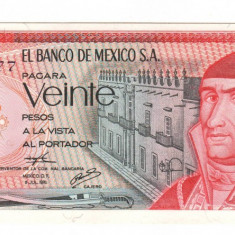 SV * Mexic 20 PESOS 1976 UNC