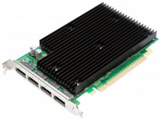 Placa video second hand nVidia Quadro NVS450, 512 MB DDR3, 128 bit, 4 x Display Port, PCI-e foto