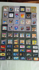 vand pachet 68 jocuri gameboy,gameboy advance, sega GEAR foto