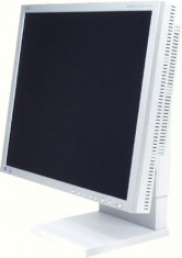 Monitor 19 inch LCD, NEC MultiSync 1980SX, Silver &amp;amp; White, Panou Grad B foto