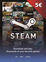 Steam Wallet 5 Euro Cd-Key foto